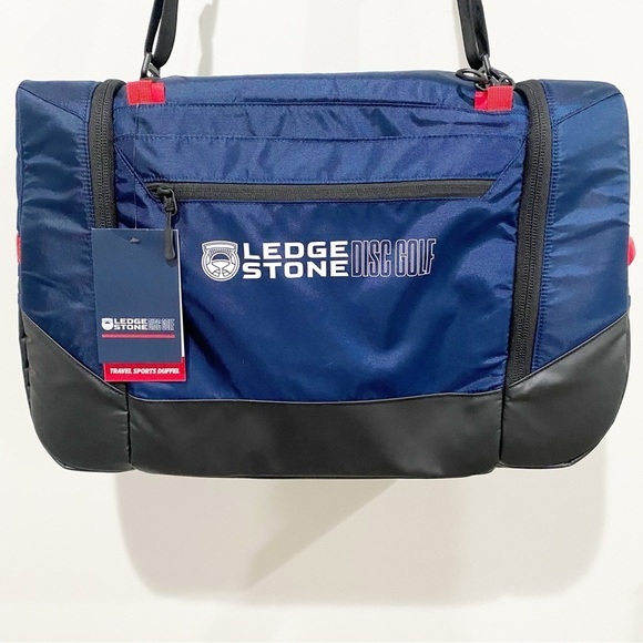 GRIPEQ Ledgestone GRIPeq TSD1 Travel Duffel Bag 2024 Blue Red Limited Ed… - Picture 3 of 10